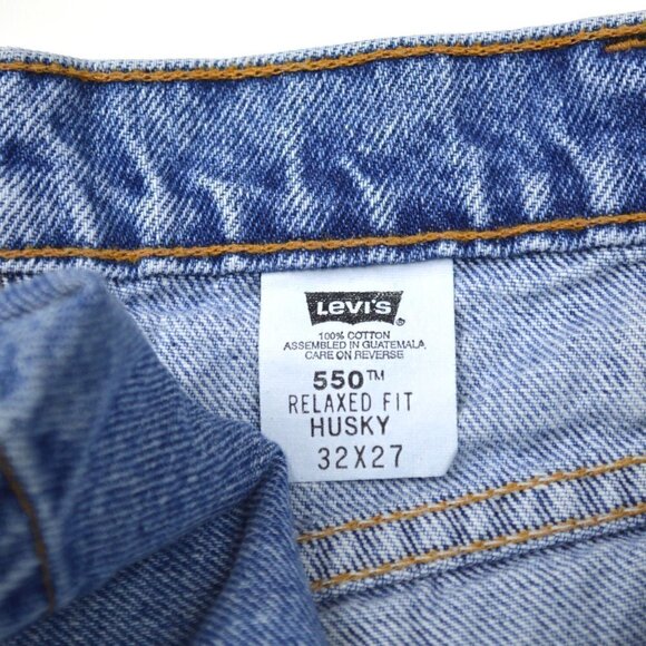 Levi's Vintage Orange Tab Mom Jeans 550 32x27 - Picture 8 of 8